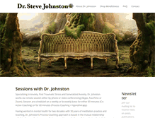 Tablet Screenshot of drstevejohnston.com